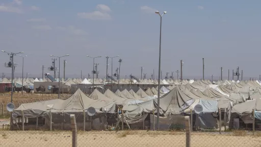 Modern Refugee Camp South Turkey