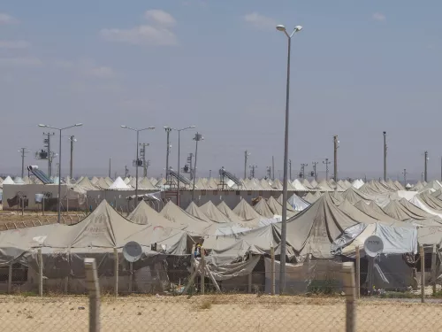 Modern Refugee Camp South Turkey